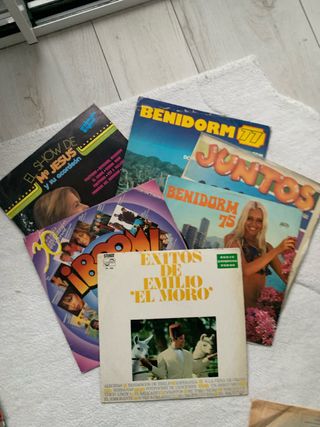 Lote Vinilos: Benidorm, Emilio 'El Moro'