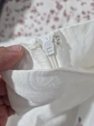 Falda midi floral 3/4