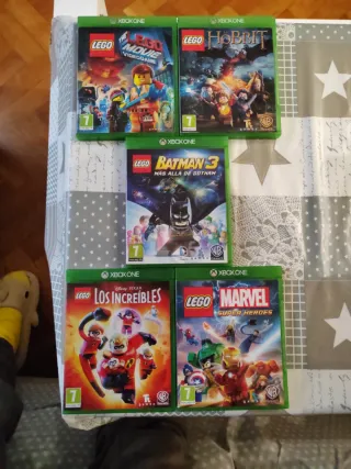 Pack 5 Videojuegos LEGO Xbox One