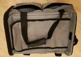 Transportín Mascotas Pecute Gris