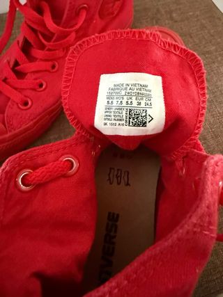 Converse All Star Rosse