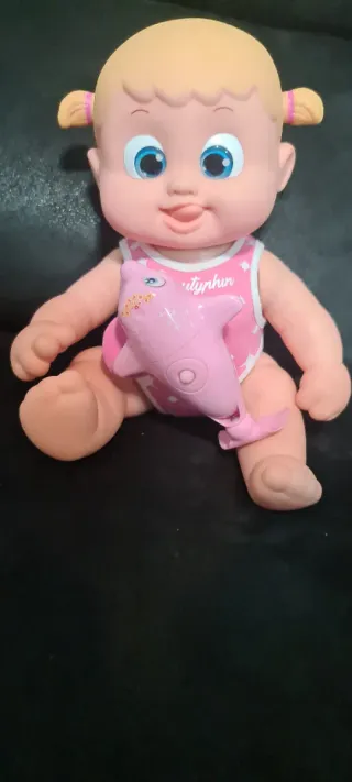 Bebé Nadando con Delfín Juguete interactivo