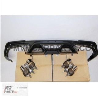 Difusor Trasero Ford Mustang 2018+ look GT500