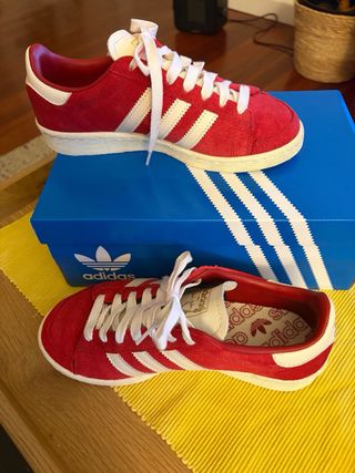 Zapatillas Adidas Rojas y Blancas Talla [Talla]