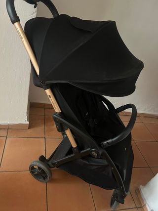 Silla de paseo Apino Kinderkraft negra