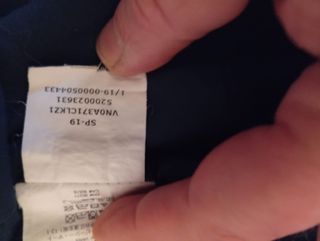 Vans Camicia small Giacca Unisex Blu