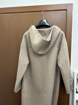 Cappotto Gretha Beige con Cappuccio