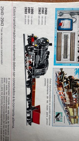 Locomotora Märklin 89028 tren maqueta