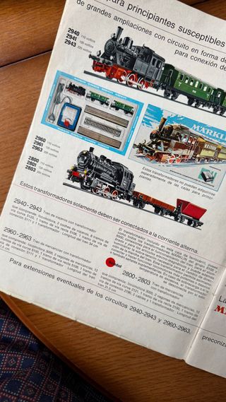 Locomotora Märklin 89028 tren maqueta