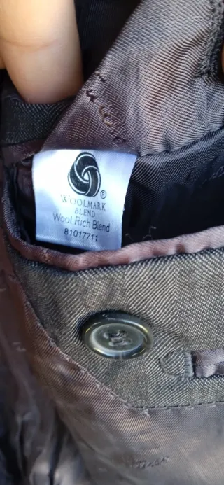 Emidio Tucci Blazer Lana y Seda Talla 52