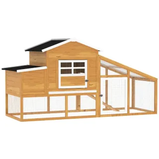 Gallinero Madera Exterior Jaula 2-4 Gallinas