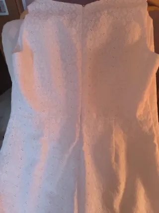 Vestido fiesta blonda forrado Pret a Porter 70