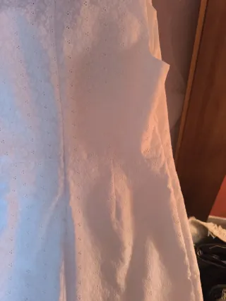 Vestido fiesta blonda forrado Pret a Porter 70