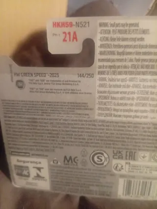 Coche Hot Wheels Fiat 500e Verde