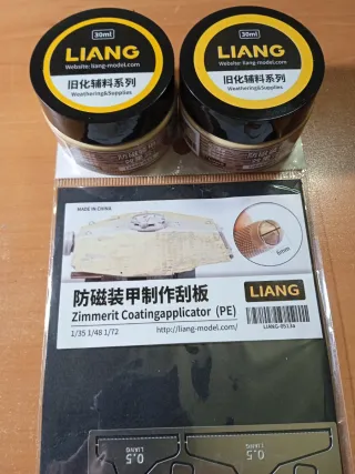 Herramientas para hacer Zimmerit LIANG