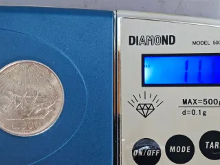 Italia 500 Lire Argento 1965 Dante