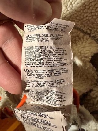 Felpa Napapijri donna beige e arancione