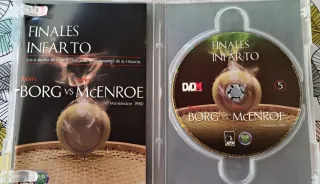 DVD Finales de Infarto: Borg vs McEnroe