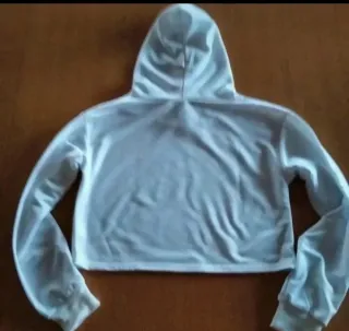 Maglia in cotone con cappuccio Social Distancing