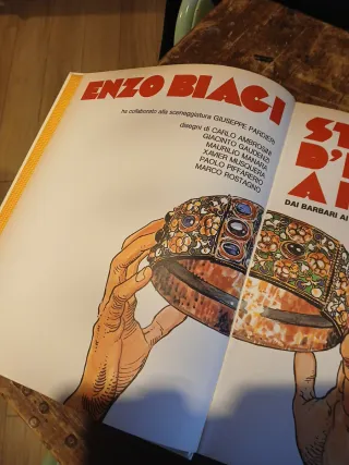 Libro storia dell'Italia a fumetti