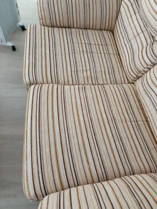 Sofá de 2 plazas de tela