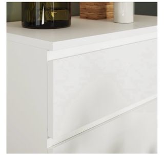 Cómoda 4 cajones IKEA blanca