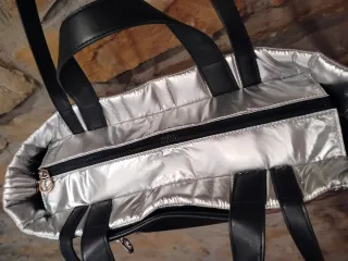 Bolso Tous Capazo Plateado