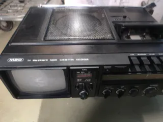MBO TV Radio Cassette Recorder Negro