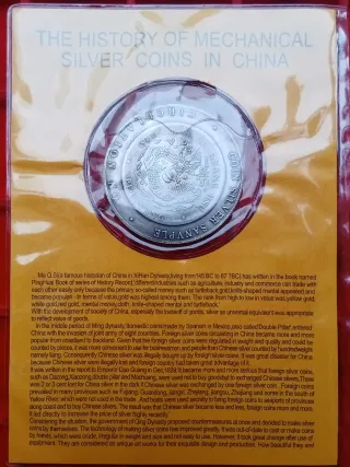 Riconio Ufficiale 1 dollaro Guangxu.