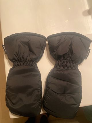 Manoplas de nieve negras