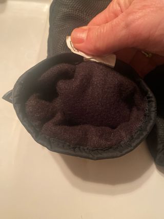 Manoplas de nieve negras