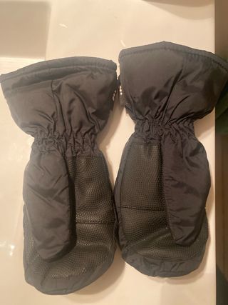 Manoplas de nieve negras