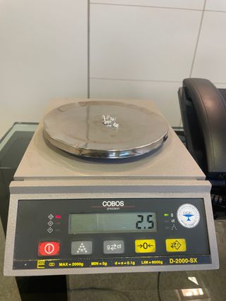 Pendientes Oro Blanco 18K con Circonitas