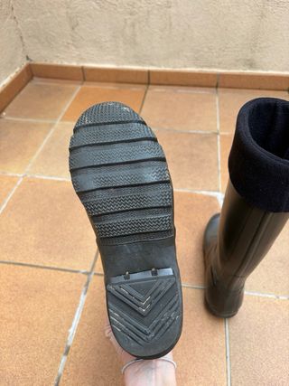 Botas Agua Hunter Verdes con Calcetines