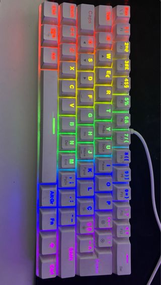 Teclado Mecánico Mars Gaming MK60W RGB