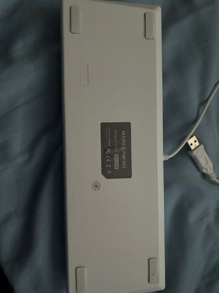 Teclado Mecánico Mars Gaming MK60W RGB