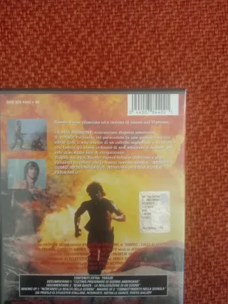 DVD Rambo 2 La Vendetta Sylvester Stallone