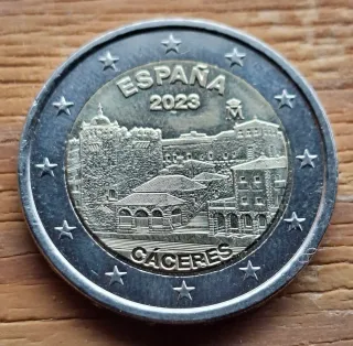 Moneda 2€ España Cáceres 2023