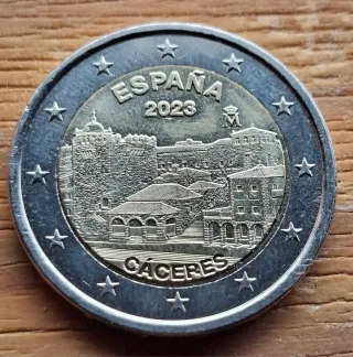 Moneda 2€ España Cáceres 2023