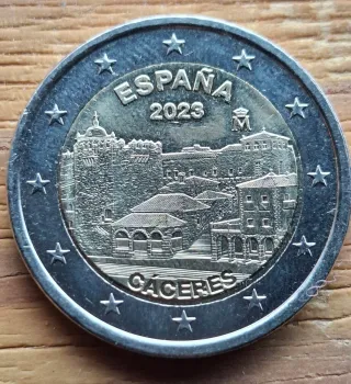 Moneda 2€ España Cáceres 2023