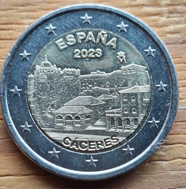 Moneda 2€ España Cáceres 2023