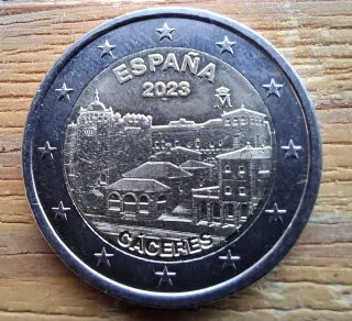 Moneda 2€ España Cáceres 2023