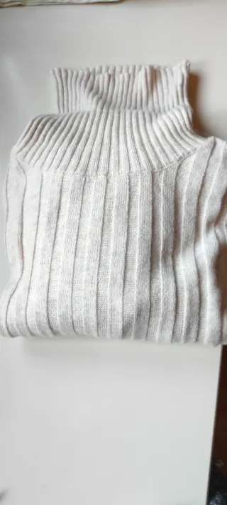 Jersey cuello alto Pepe Jeans talla M beige