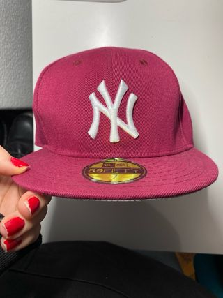Gorra New Era Granate Talla 7 59FIFTY