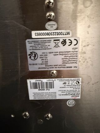 Envasadora al vacío acero inoxidable