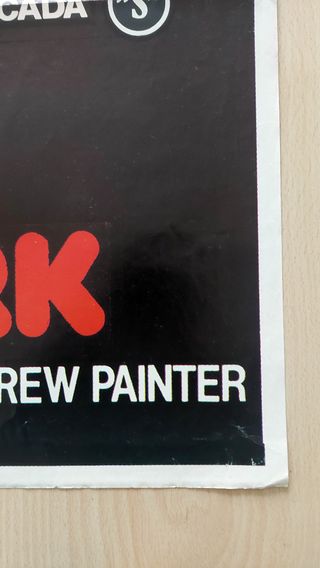 Cartel Original El Destripador de Nueva York 1982