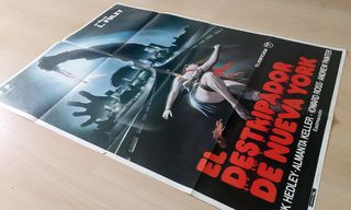 Cartel Original El Destripador de Nueva York 1982