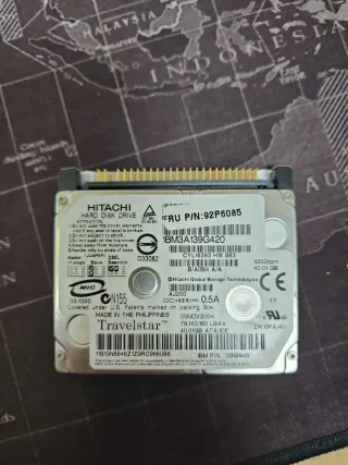 Disco Duro Hitachi Travelstar 40GB mini hdd