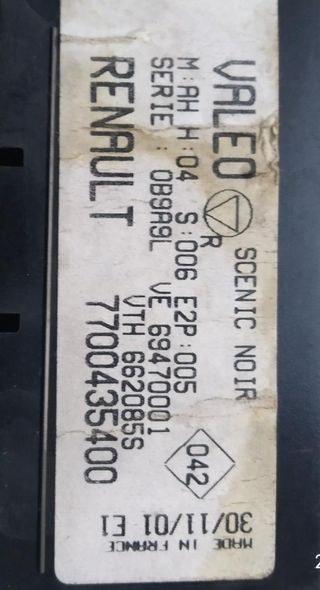 Mando Clima Scenic 2001