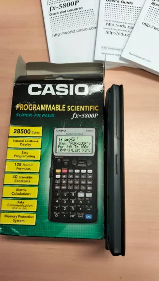 Calculadora Programable Casio fx-5800P